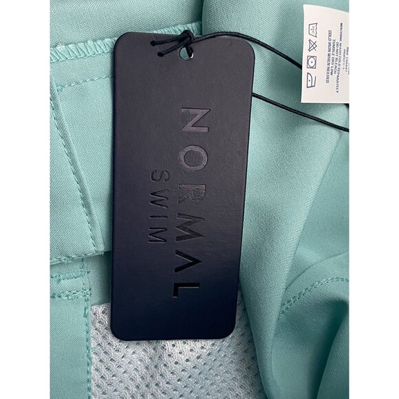 The Normal Brand "Apollo Trunk" Boardshorts Swim Trunks Men's 29 Turquoise Blue - Picture 9 of 11